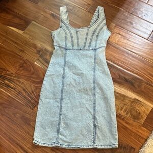 Denim Sleeveless Dress